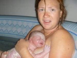 The look on Kirsty's face says it all!