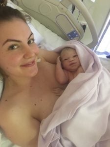 Happy Hypnobub and Mother after their birth