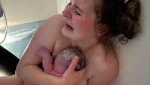 mum and baby after hypnobirth