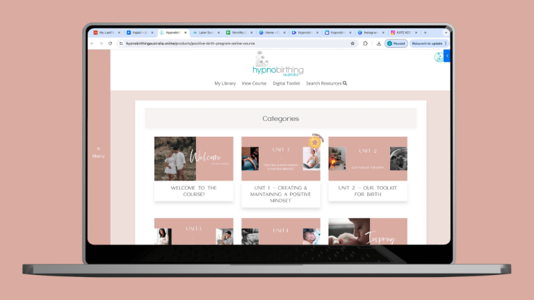 Hypnobirthing Australia™ Positive Birth Program Online Course