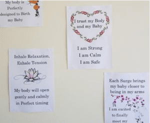 Positive Affirmations Hypnobirthing Childbirth Classes