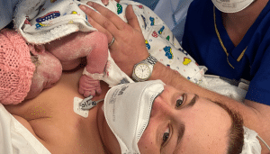 skin-to-skin contact after caesarean birth