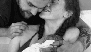 skin-to-skin contact