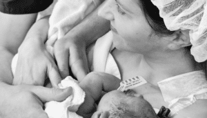 positive caesarean birth